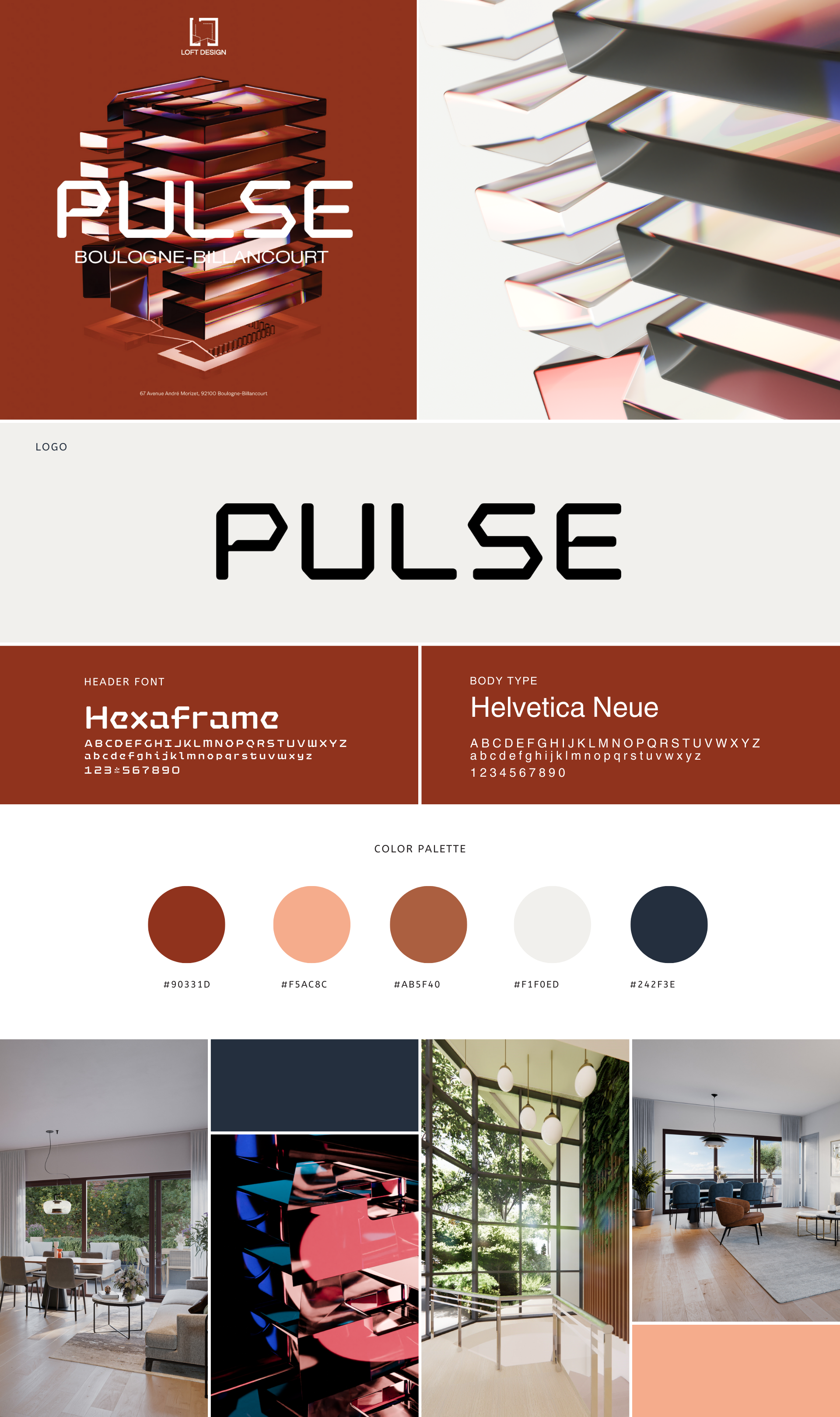 Pulse Boulogne - Identité visuelle